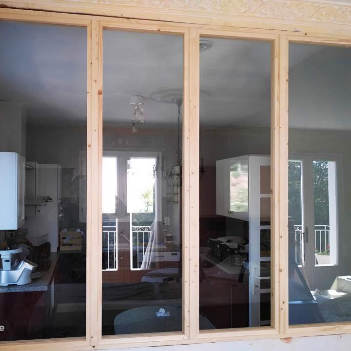 Installation fenêtre en bois Le Lardin-Saint-Lazare