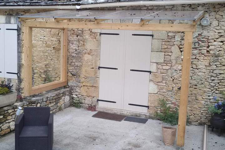 Installation pergola Le Lardin-Saint-Lazare