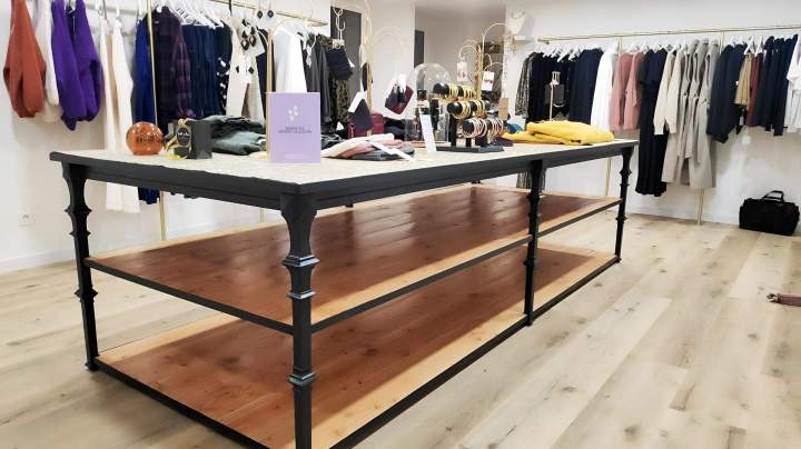 Réalisation table sur mesure Le Lardin-Saint-Lazare